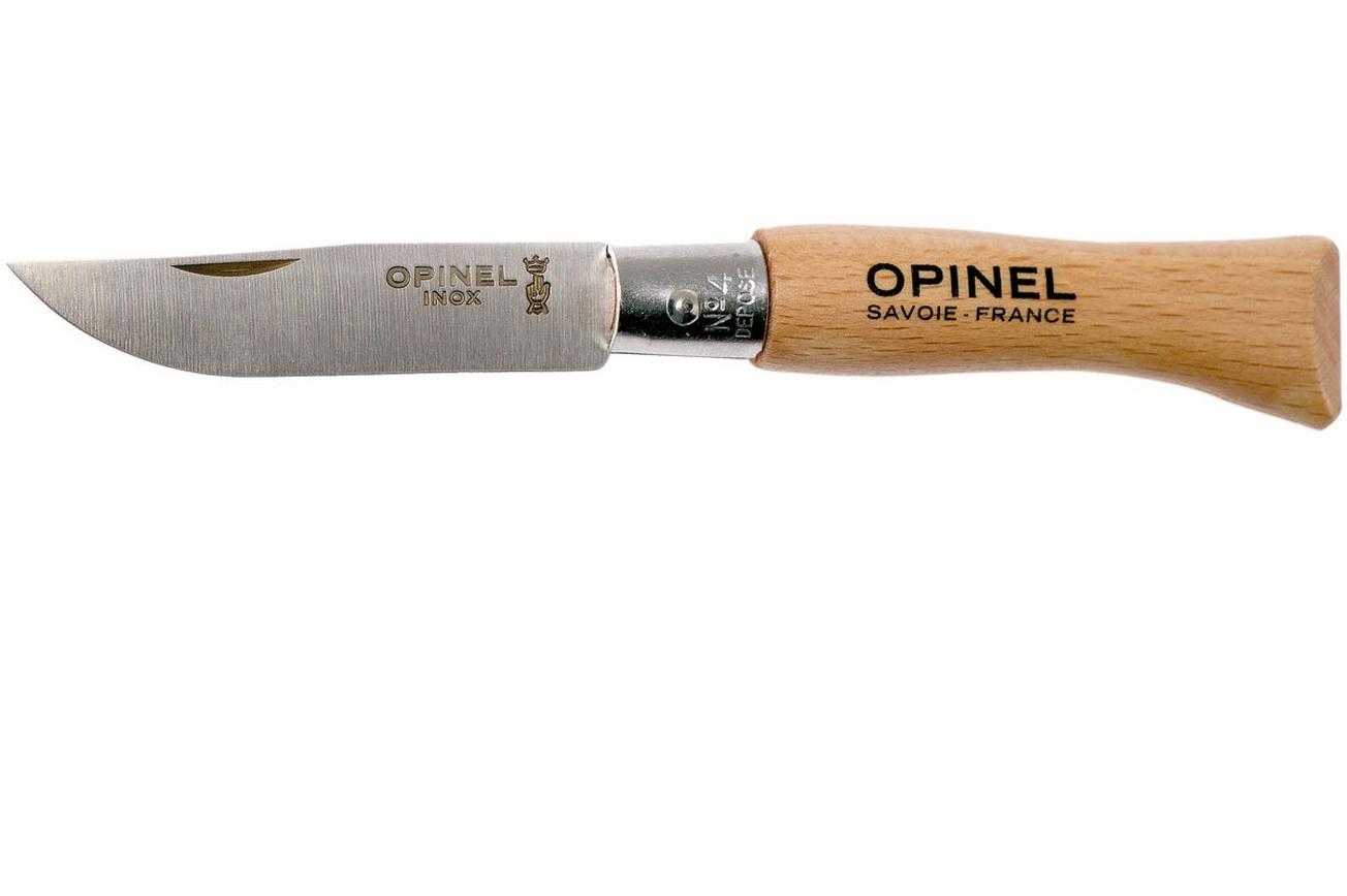 Opinel zakmes NO. 4, roestvaststaal