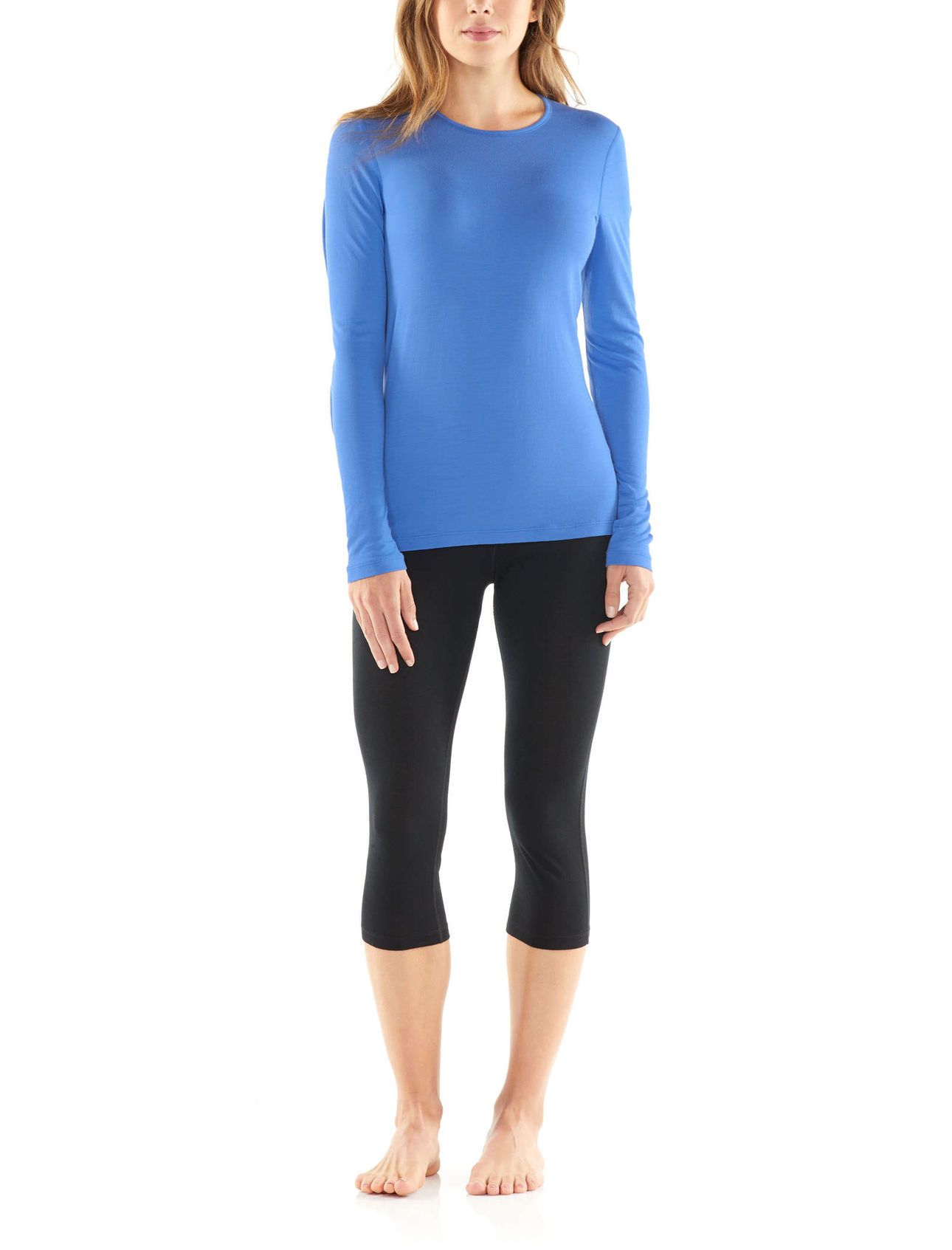 Merino 200 Oasis 3/4 Thermal Leggings Dame 001/Black