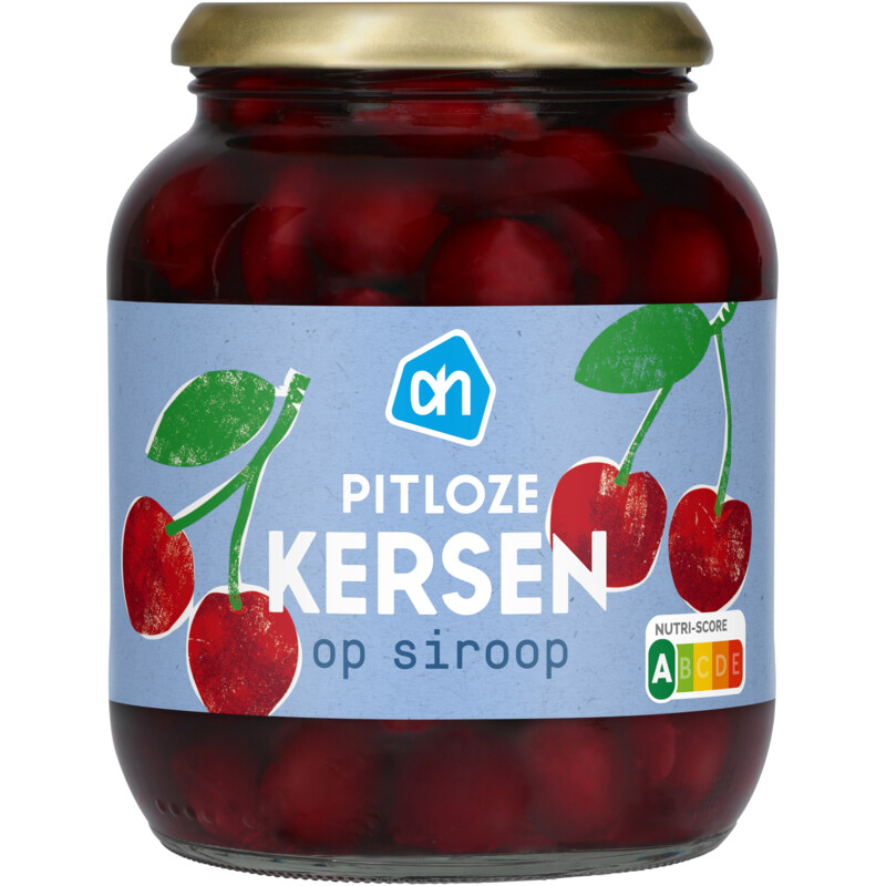 AH Pitloze kersen op siroop