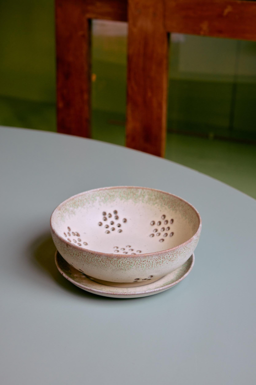 HKliving 70's Ceramic Berry Bowl fruitschaal Sunset