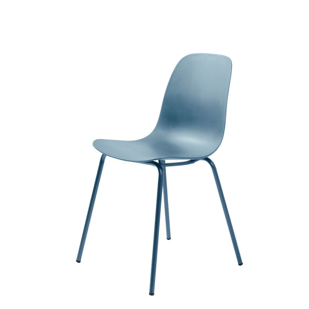 Eetkamerstoel Suus kunststof Blauw
