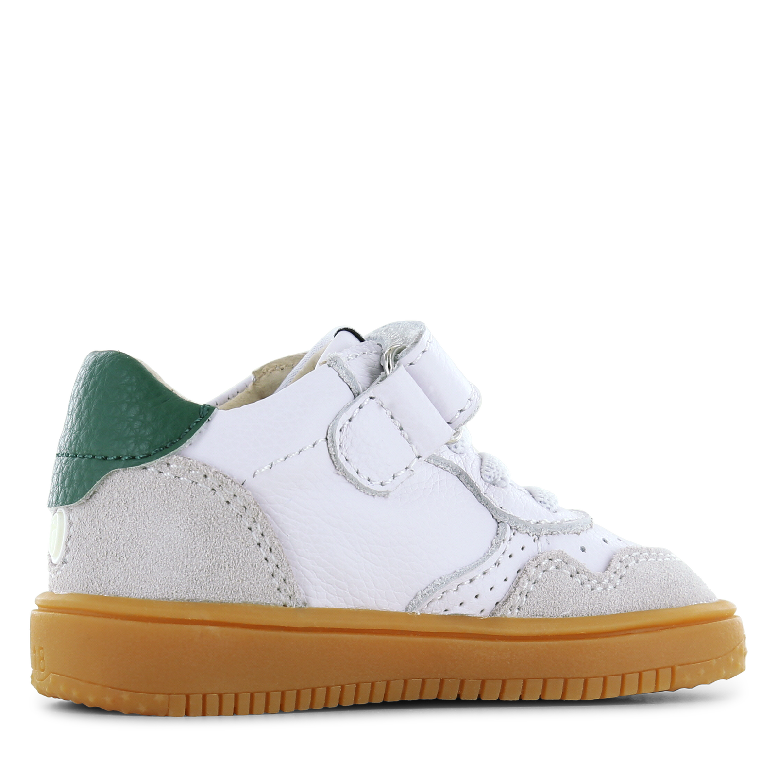 Shoesme grijs sneakertje Leer, Suède | Jongens schoenen