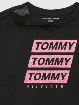 Camiseta de manga comprida com estampa adaptável