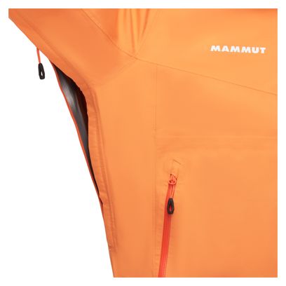 Veste Imperméable Mammut Convey Tour Orange