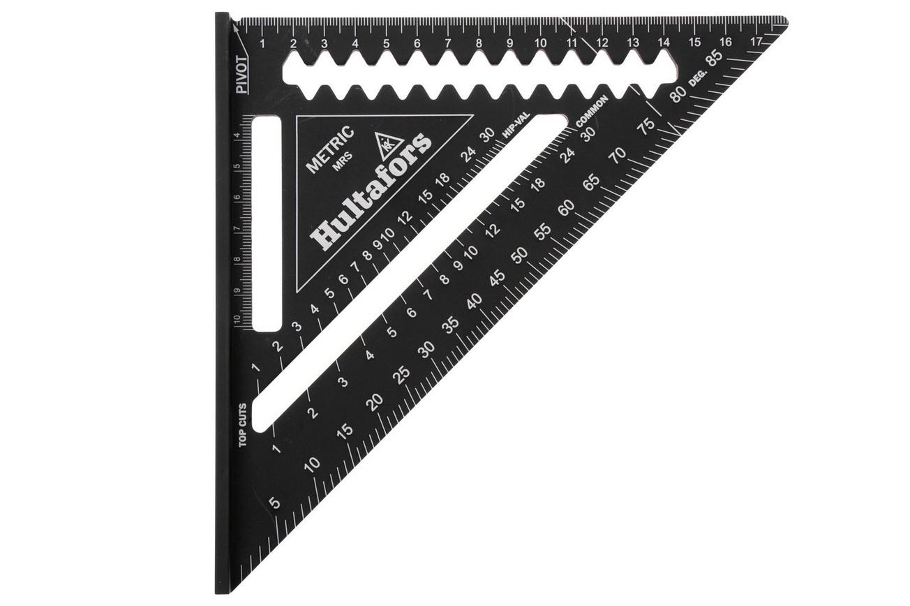 Hultafors Rafter Square 257010 metrisch, meetdriehoek 18 cm
