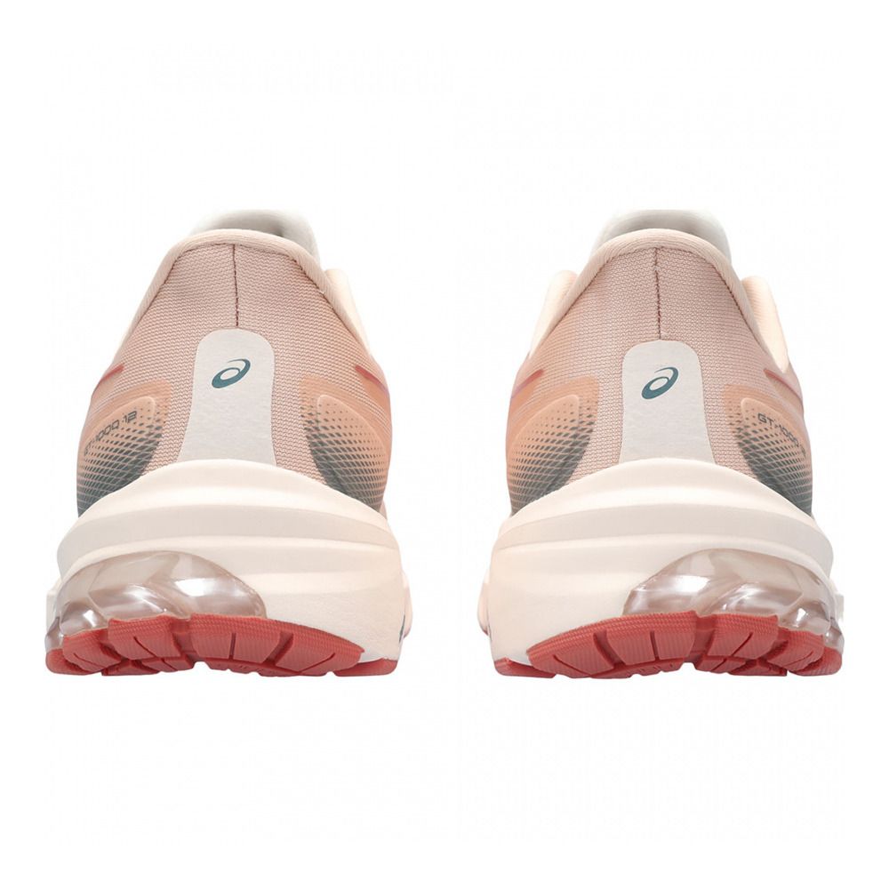 Asics GT-1000 12 - Chaussures running Femme pale apricot/light garnet
