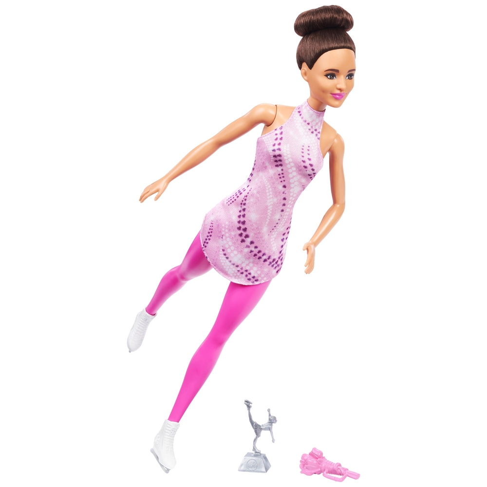 Barbie Karriere Eiskunstläuferin Puppe