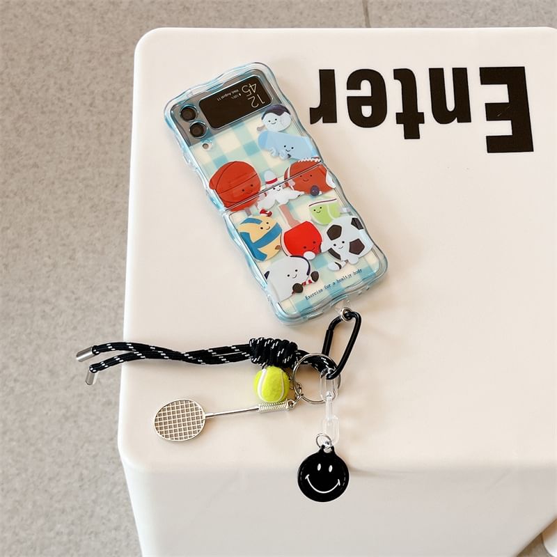 Jaguara - Sport Cartoon Telefoonhoesje / Bandje / Set - Samsung Flip