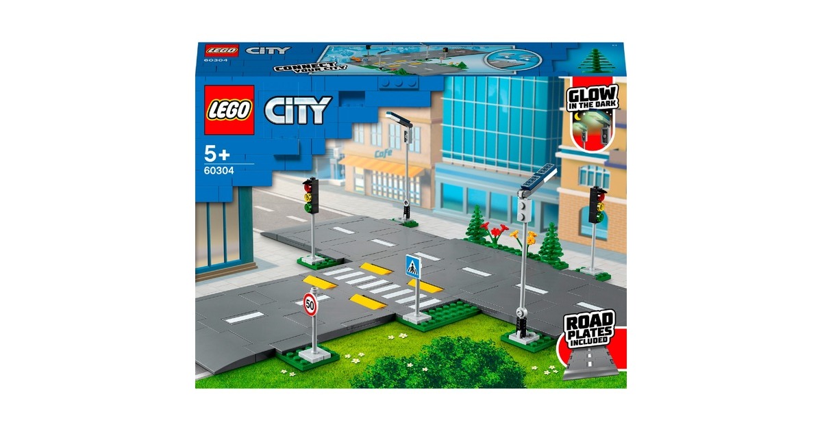 LEGOCity - Wegplaten Constructiespeelgoed  (60304)