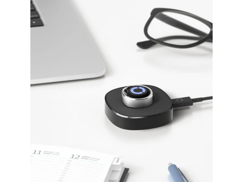 RingConn Smart Ring Charging Dock, Schwarz Charging Dock für RingConn Smart Ring Gen 2