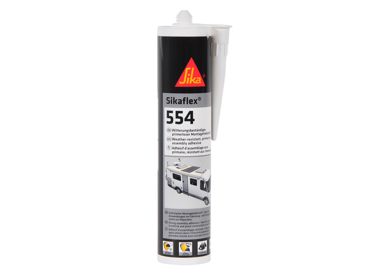 Sikaflex®-554 montage kit - white