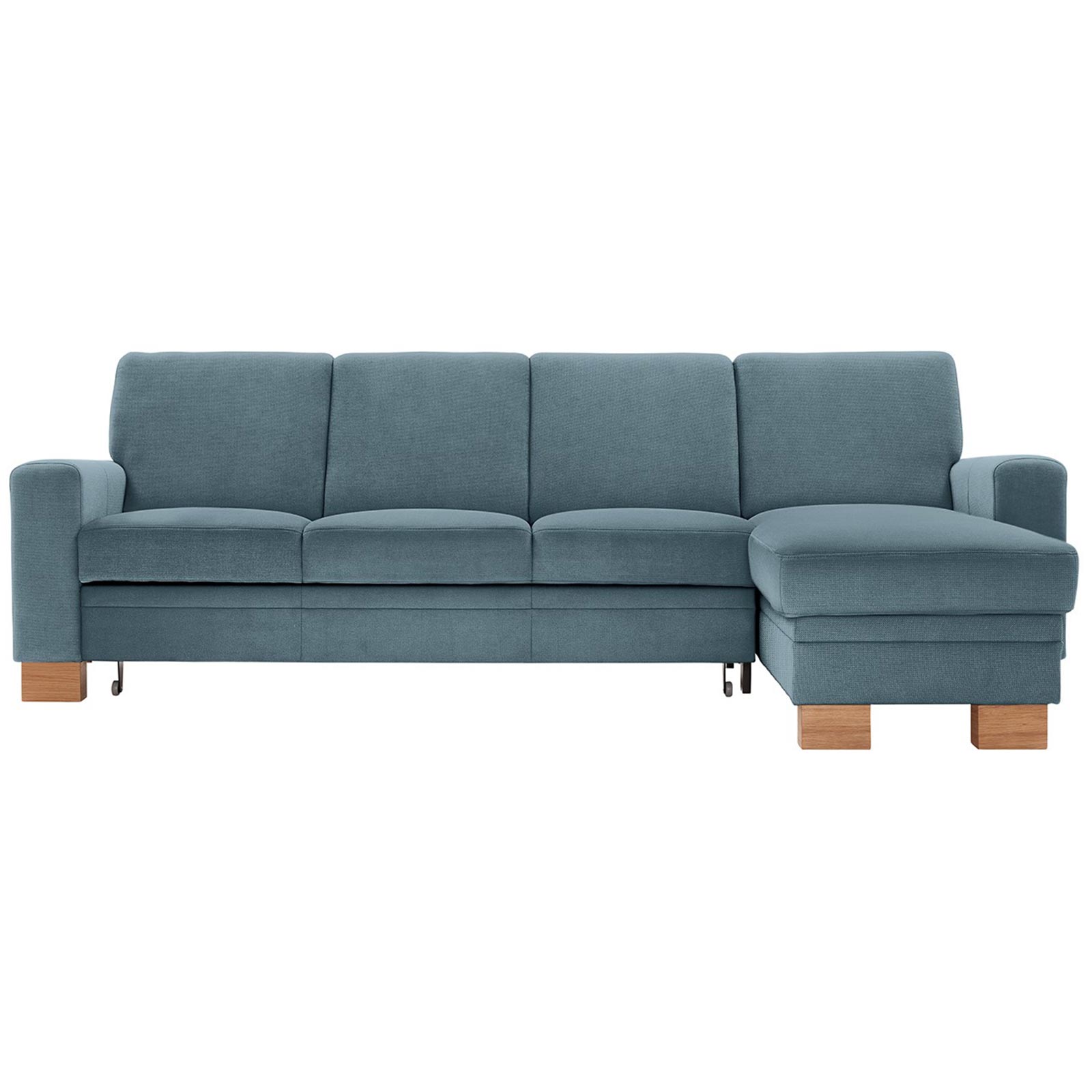 polsterpower Ecksofa - Belle ice - Basismodell - Recamiere rechts