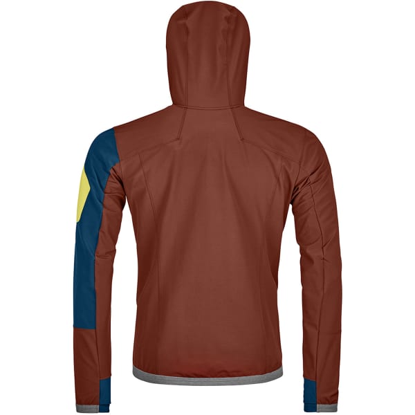 Veste softshell ORTOVOX BERRINO HOODED JACKET M CLAY ORANGE