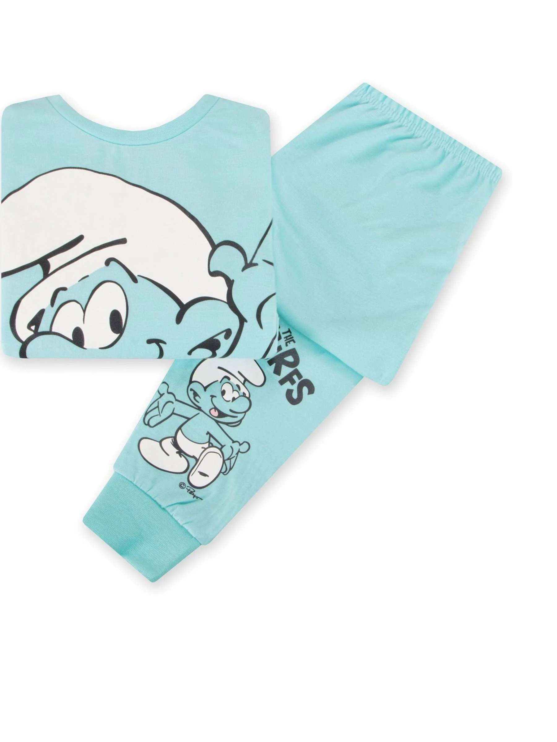 Character The Smurfs Boys Long Sleeve Pyjamas