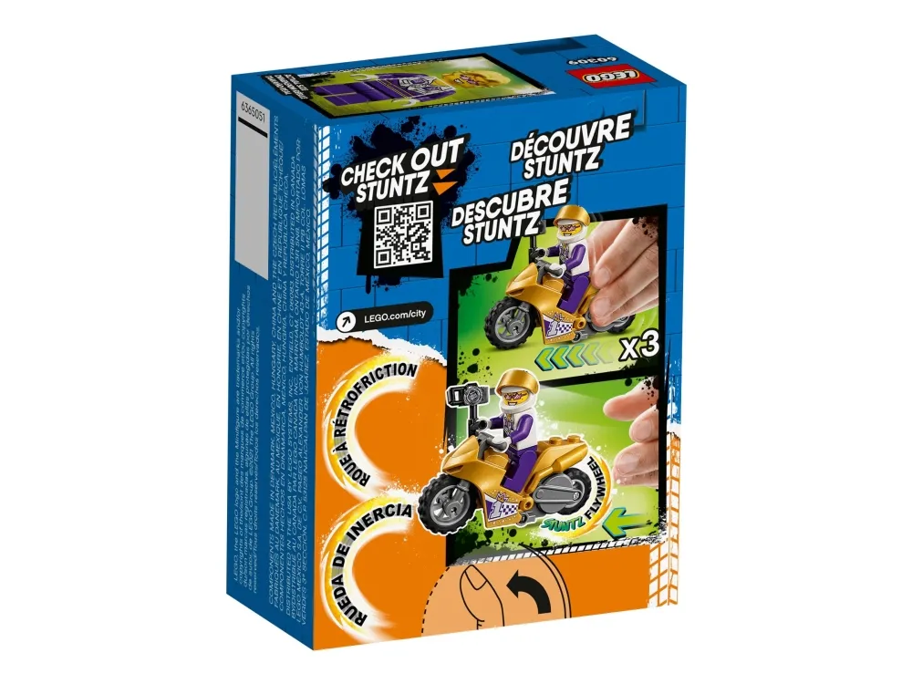 LEGO City 60309 Selfie-stuntmotorcykel