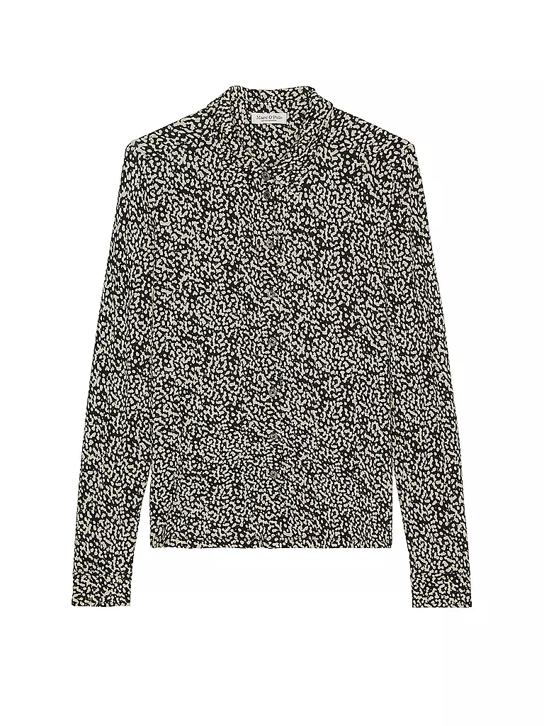 MARC O'POLO Bluse dunkelgrün