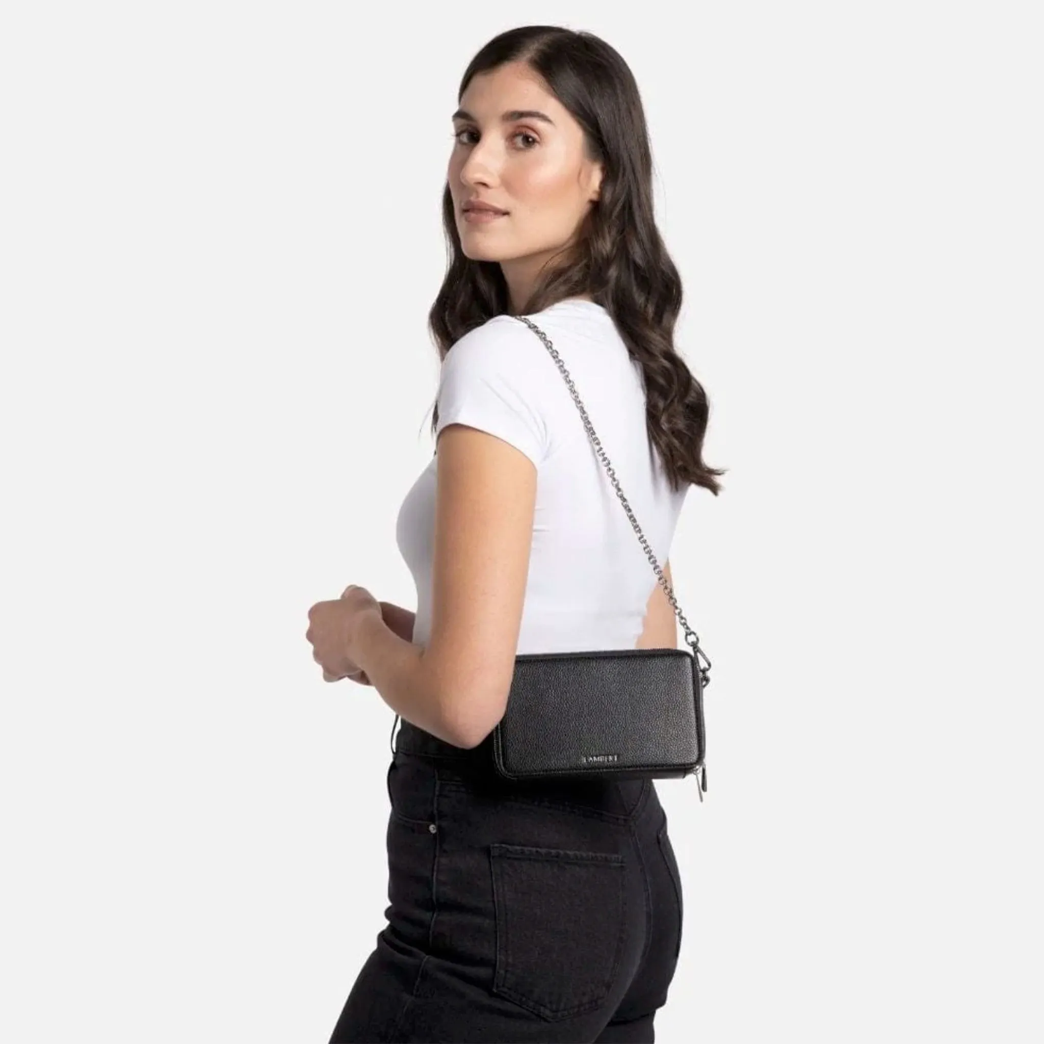 Lambert Sac à Main 2en1 Maddie - Noir
