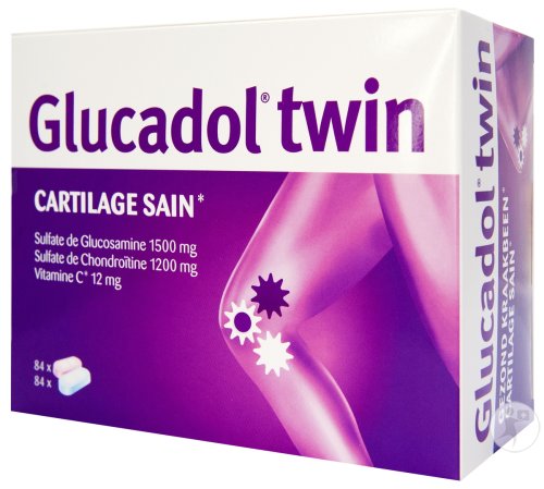 Glucadol Twin Comprimés 2x84