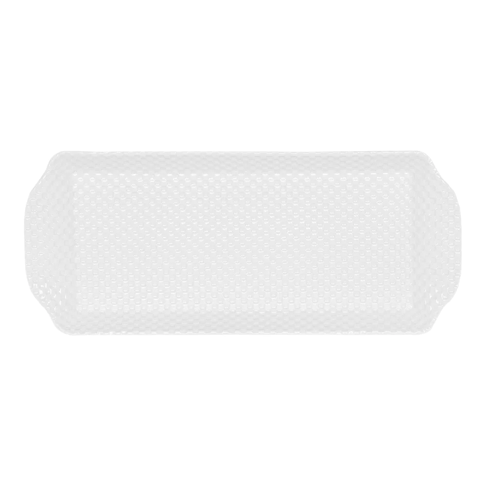 Plat à cake 36 cm Snow Table passion