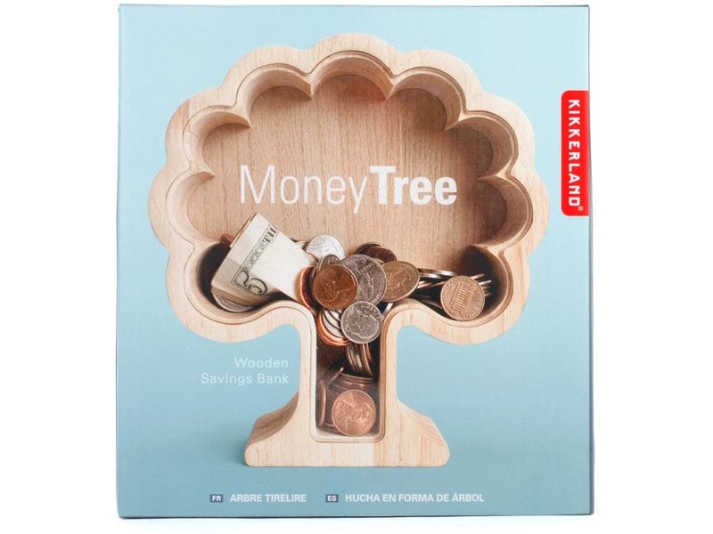 Kikkerland Spardose Money Tree Baum Sparkasse