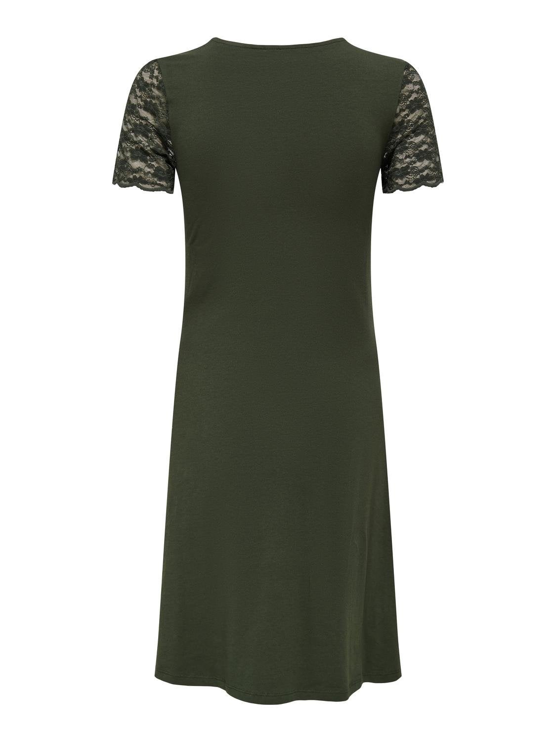 OLMCHICA Kurzes Kleid Rosin