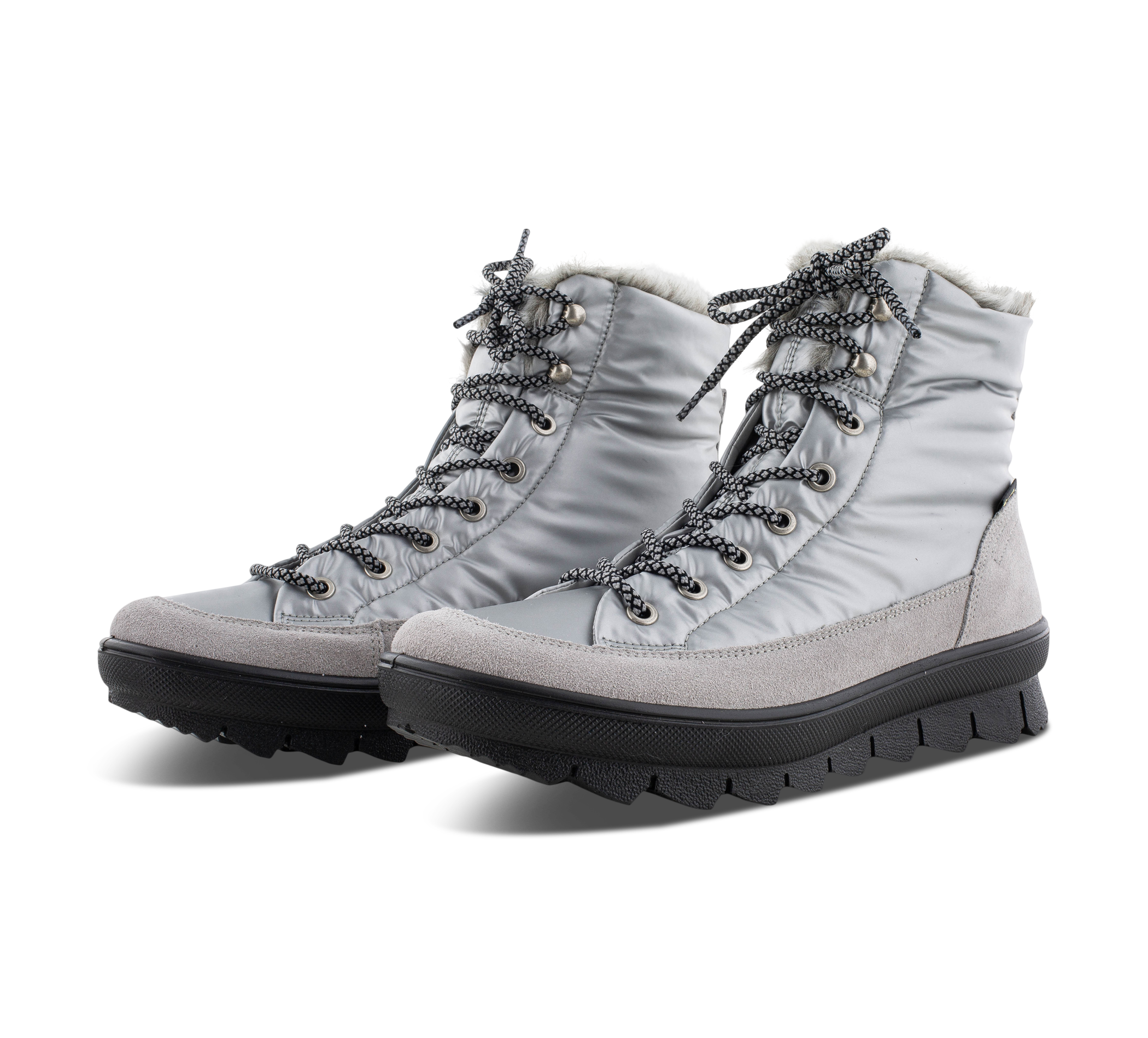Legero Novara - Schnürstiefel silber