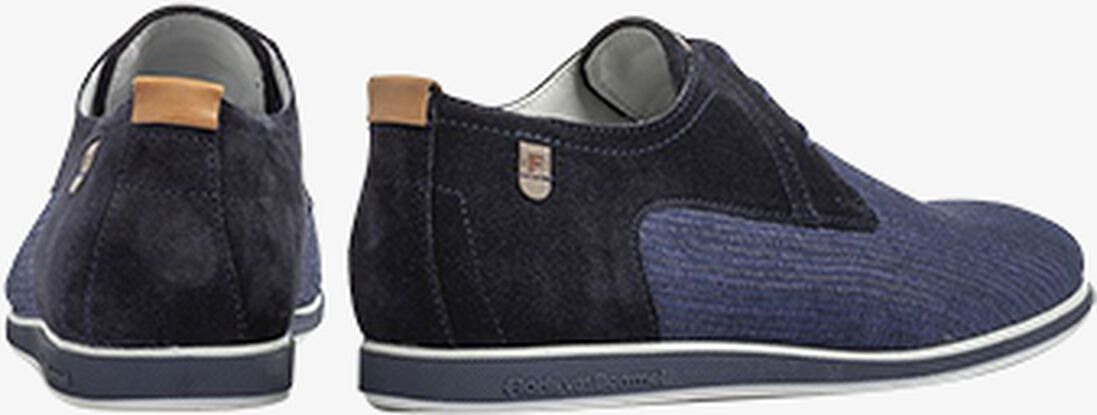 FLORIS VAN BOMMEL blauwe floris van bommel veterschoenen sfm-30220