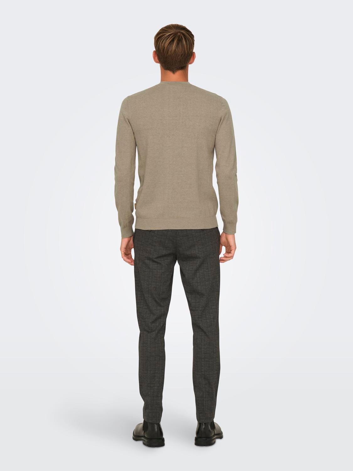 ONSLOUI Pullover Desert Taupe
