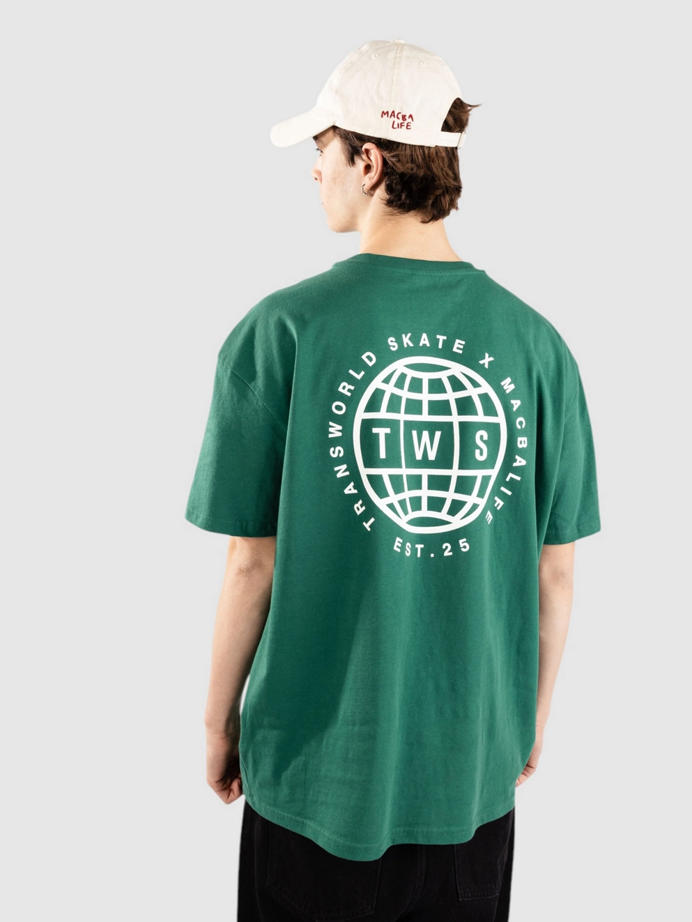 Macba Life TWS World T-Shirt green