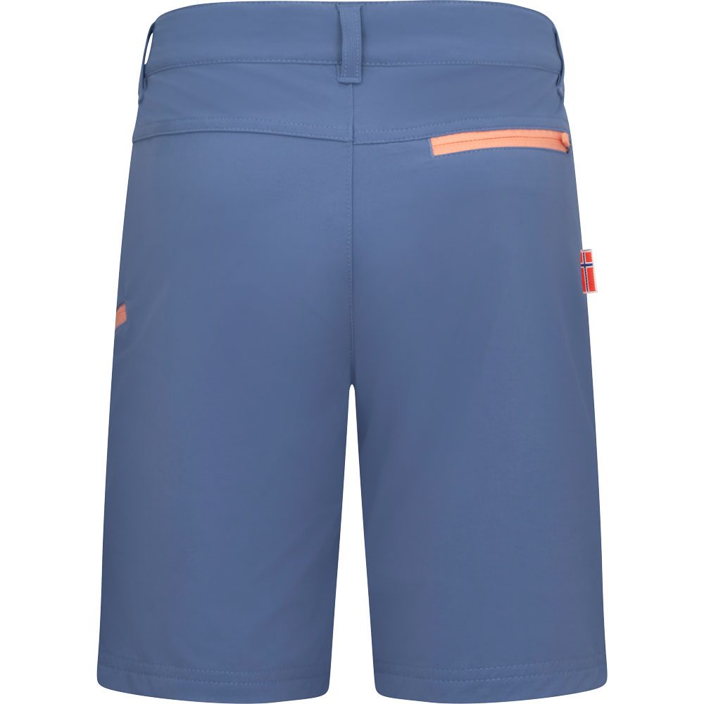 Trollkids Haugesund Softshellshorts Kinder lotus blue