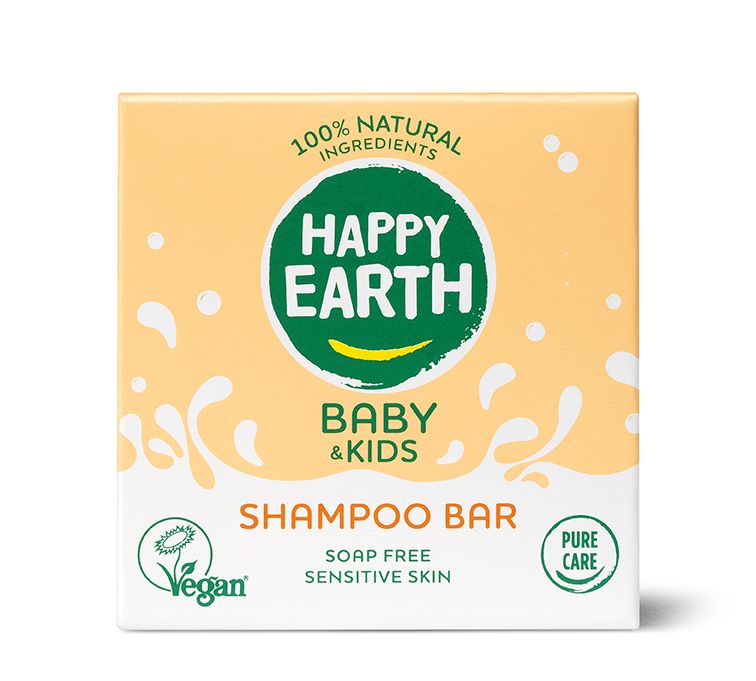 Happy Earth Shampoobar voor baby & kids (50 gr)