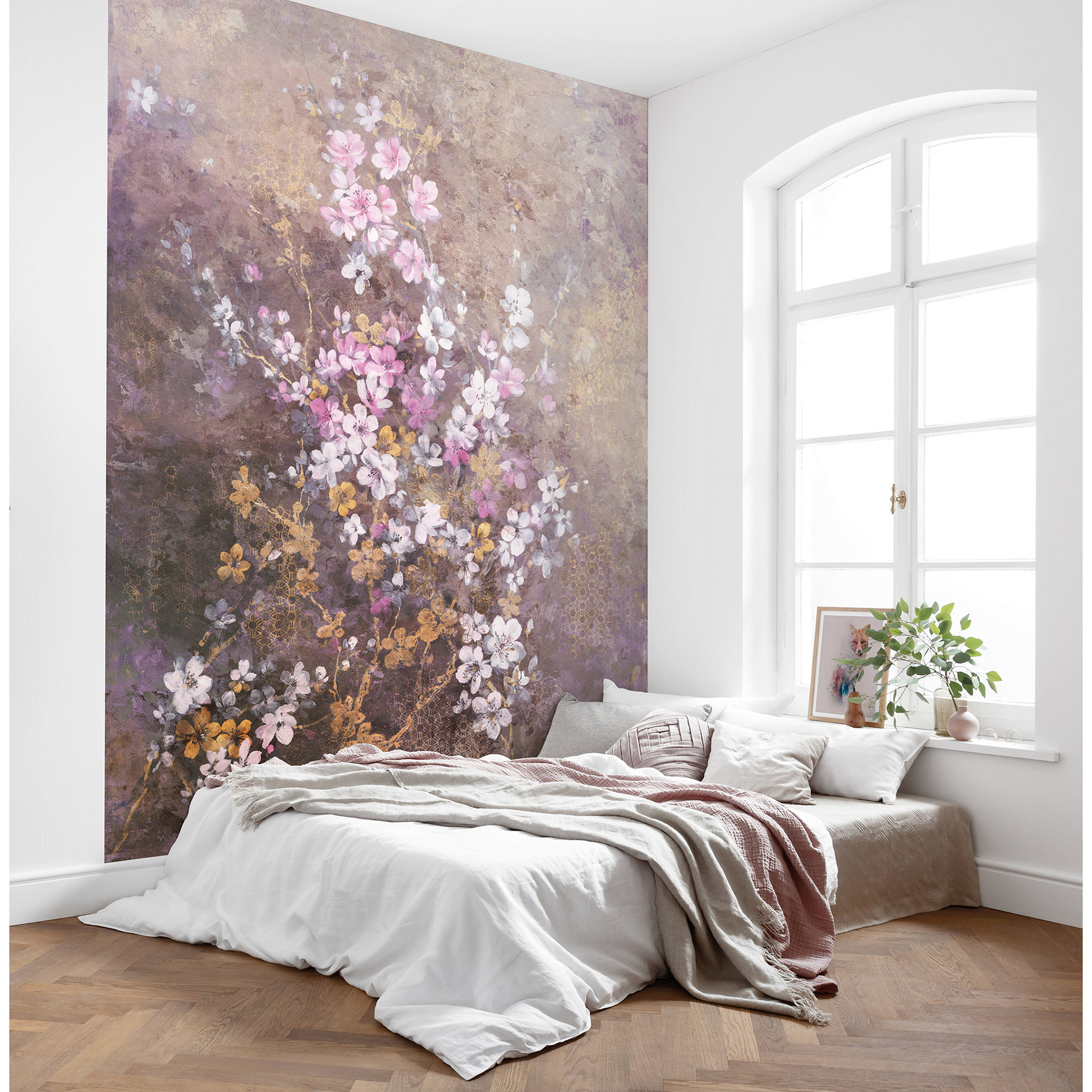 Vlies-Fototapete HANAMI - bunt - 200x250 cm
