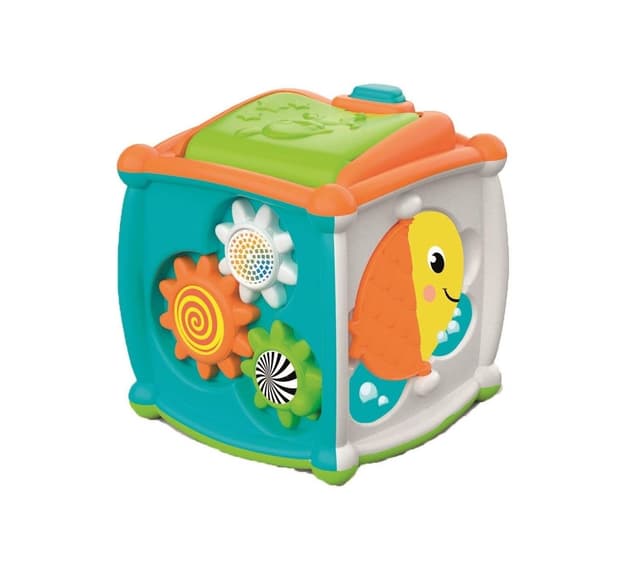 Clementoni Peek-a-boo Cube (100% genbrug)