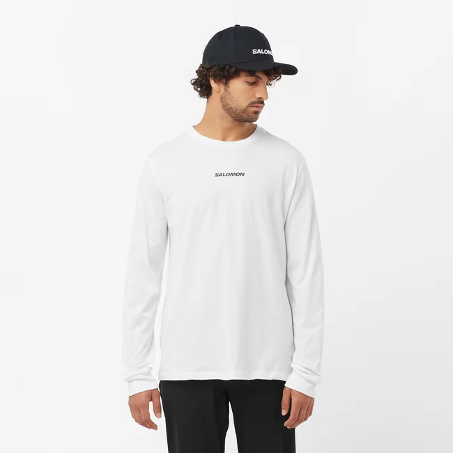 SALOMON LOGO PERFORMANCE  T-shirt à manches longues pour homme