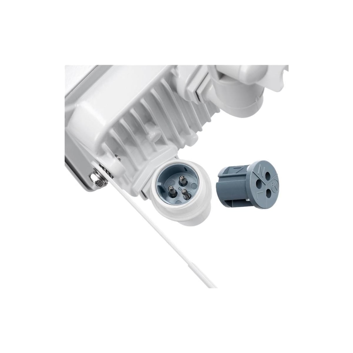 Goobay LED-spotlight for utendørs bruk, 50 W, med bevegelsesdetektor