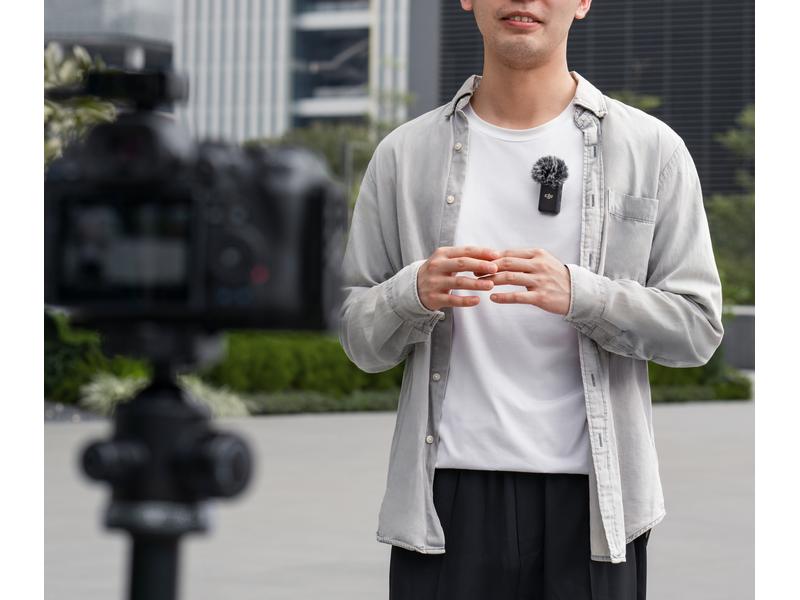 DJI Mikrofon 1 V1 Kompaktes, leichtes und leistungsstarkes drahtloses Mikrofonsystem