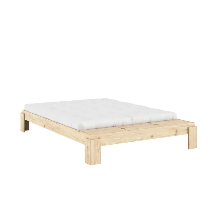Karup Design - Layers Bett mit Bank 140 x 200 cm, Kiefer natur