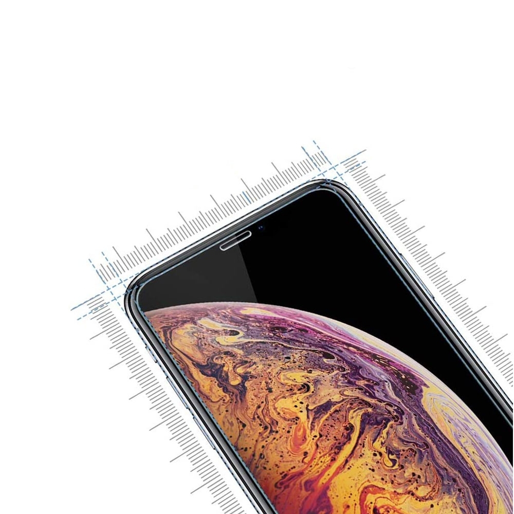 (2er Set) iPhone 11 / iPhone Xr Panzer Glas Display   Montagerahmen Case Friendly