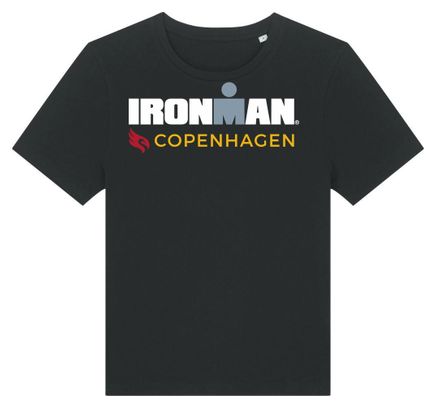 T-Shirt Manches Courtes Ironman Copenhagen Noir Femme