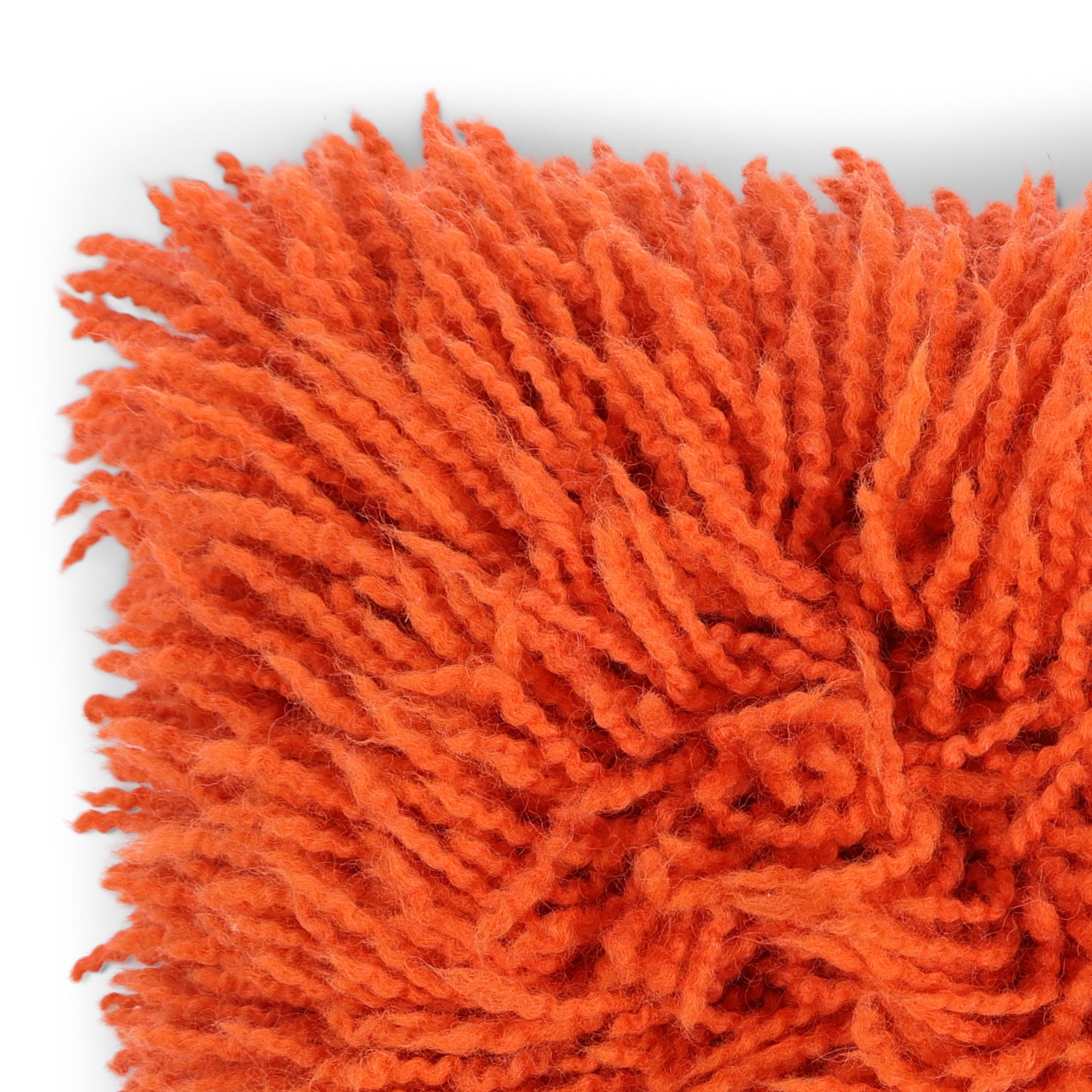 Kussen Shaggy orange 33x55cm