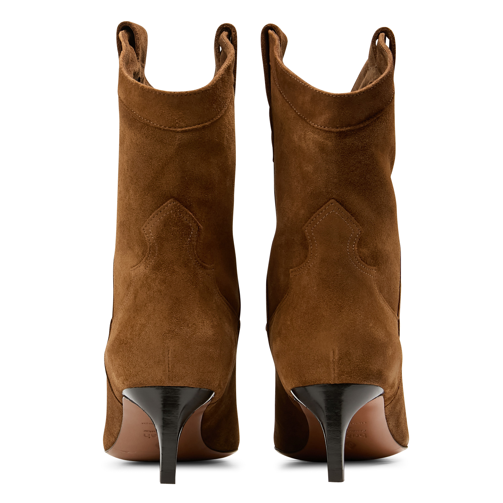 CIAGO - Bottines en cuir velours | Marron