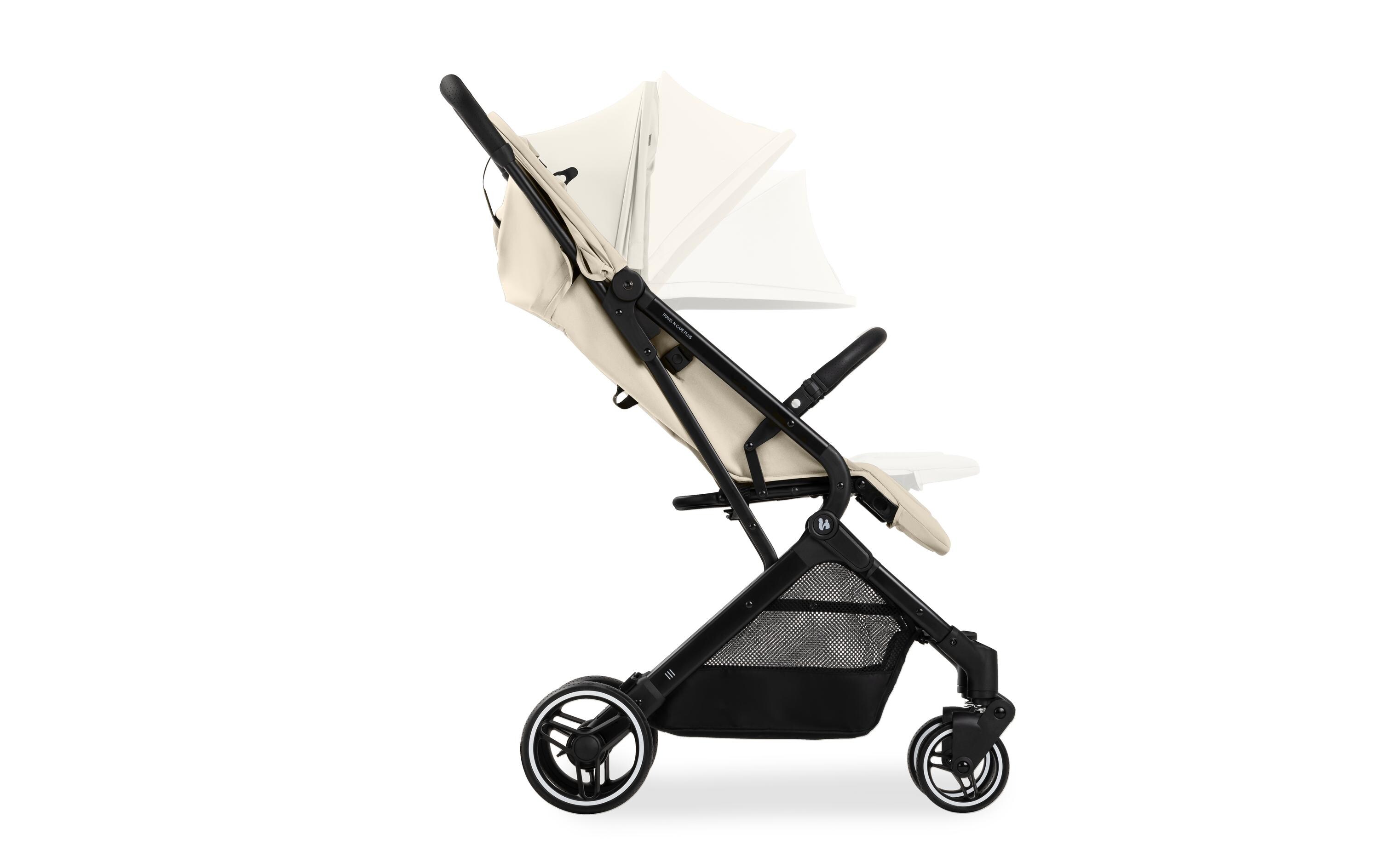 Buggy Travel N Care Plus Vanille<br>Kompakter Kinderwagen mit falt- und tragbarem Buggy