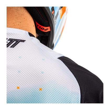 Maillot cross Leatt 4.5 LITE 2025 - Orange / Rouge
