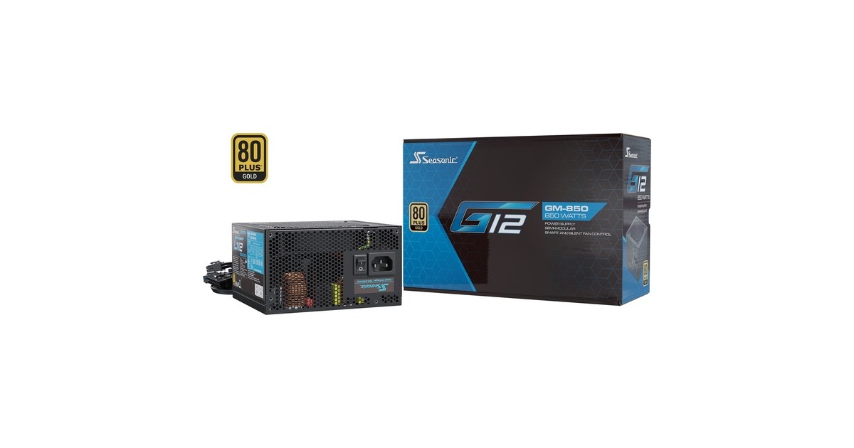 SeasonicG12 GM-850 850 watt voeding   (3x PCIe)