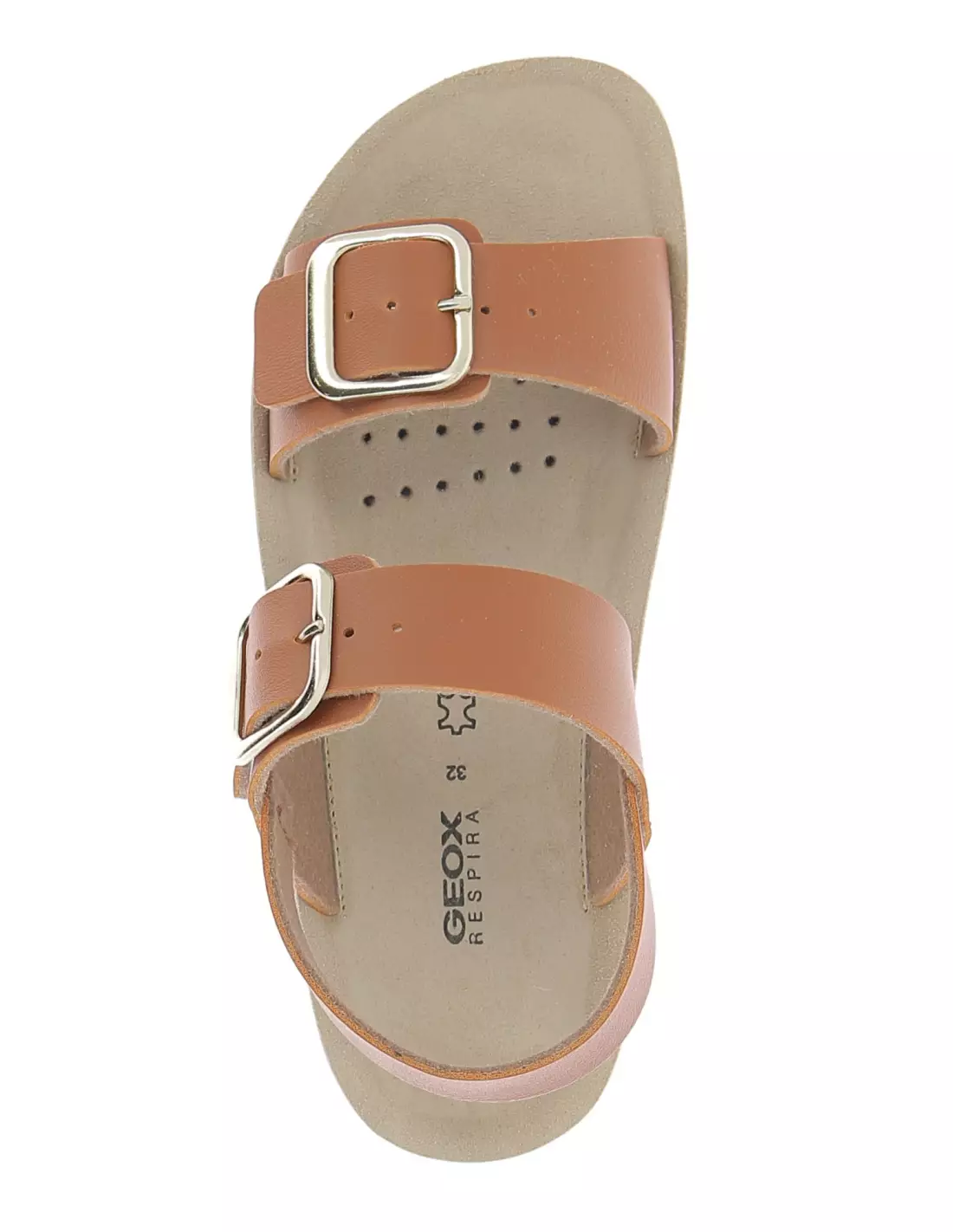 GEOX COSTAREI - Sandales & nu-pieds C5046BISCUIT
