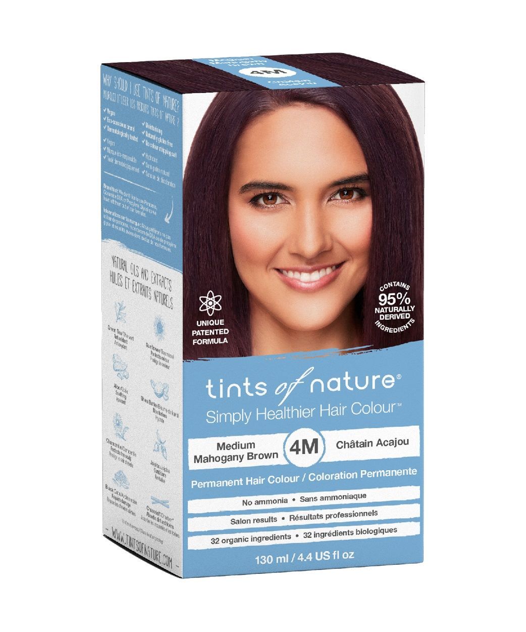 Tints of Nature Medium Mahogny Brown 4M