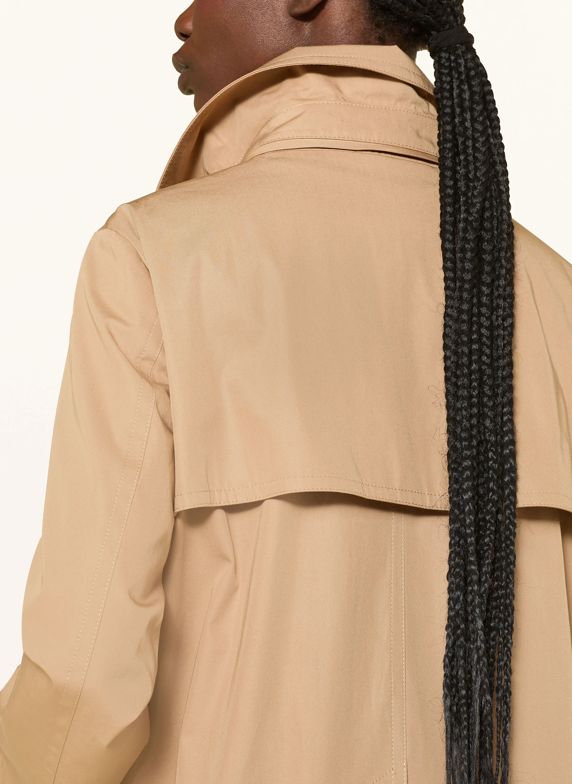 HERNO Trenchcoat mit abnehmbarer Kapuze