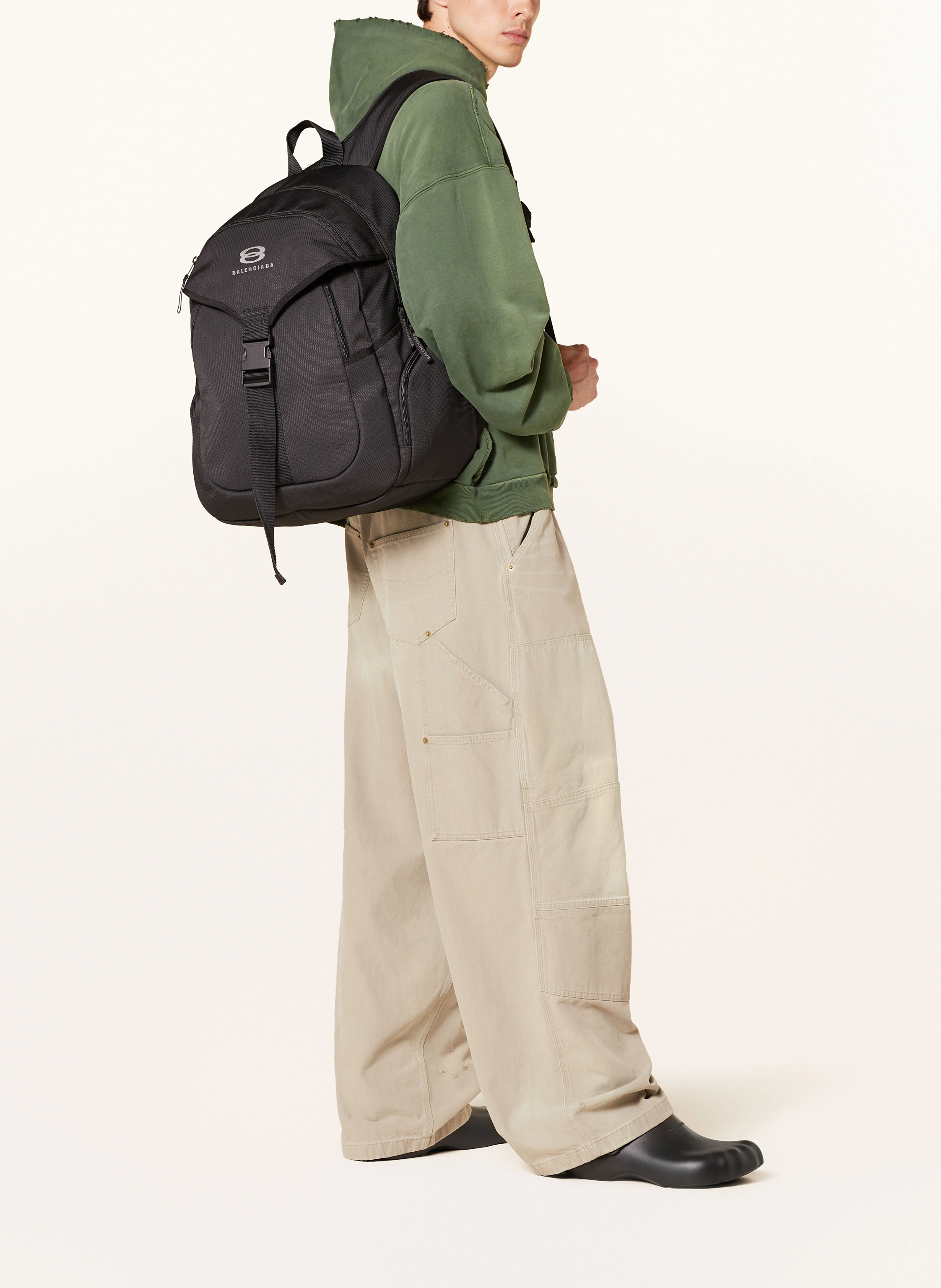 BALENCIAGA Rucksack UNITY LARGE mit Laptop-Fach