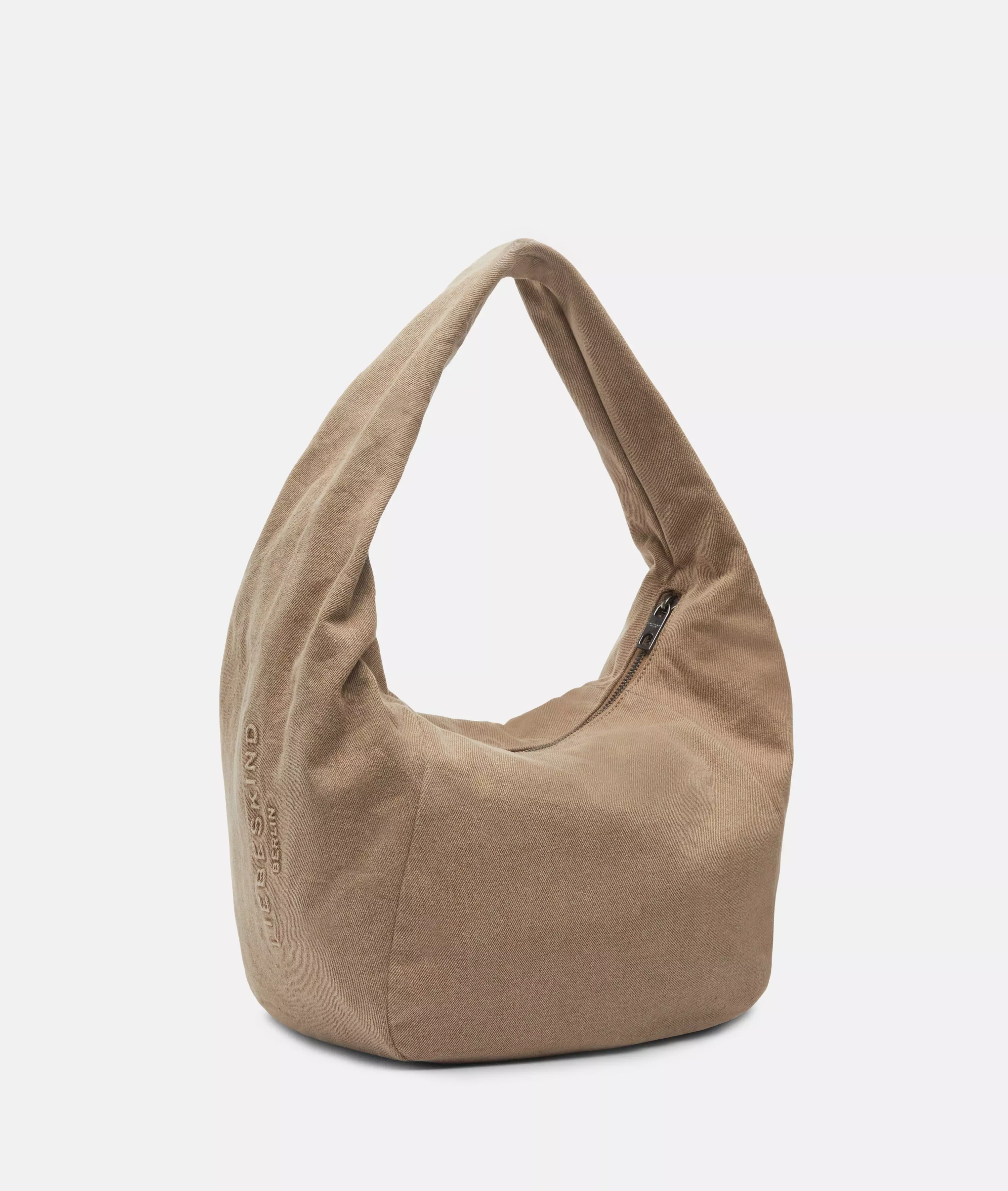 Denim Farrah Hobo M Spacious denim hobo bag