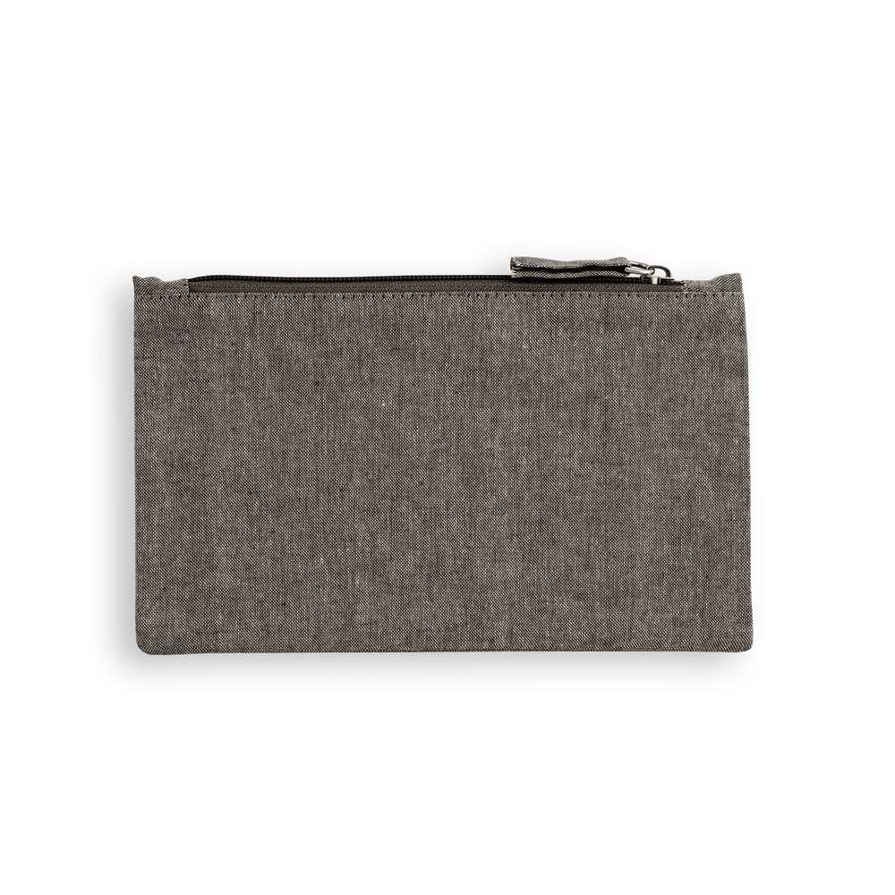 hi!dea 92077 - Pochette multifonctions en coton recyclé (70%) et polyester (30% rPET) (140 g/m²) (140 g/m²)